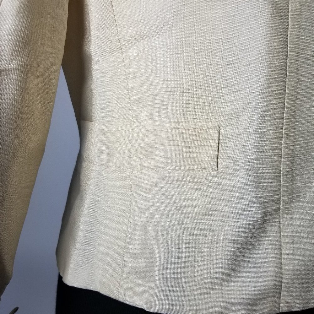 Vintage Yves Saint Laurent Ivory Pant Suit - Picture 4 of 15